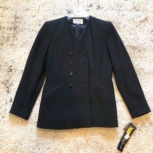 Kasper for A.S.L. Black 3pc Suit NWT